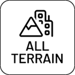 Fahrrad-Icons All-Terrain