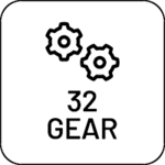 Fahrrad-Icons 32-Gears